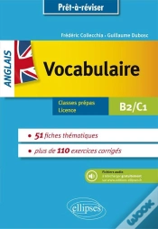 Capa do artigo Anglais ; Vocabulaire ; Classes Prépas, Licence ; B2/C1