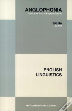 Capa do artigo Anglophonia Linguistique