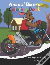 Animal Bikers Coloring Book