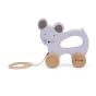 Animal De Arrastar Em Madeira Mrs. Mouse Trixie Trx.36-525 - Preview