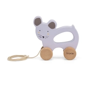 Capa do artigo Animal De Arrastar Em Madeira Mrs. Mouse Trixie Trx.36-525