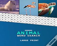 Animal Word Search Large Print