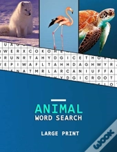 Animal Word Search Large Print