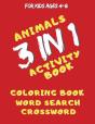 Animals! Activity Books For Kids - Preview