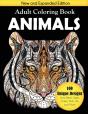 Animals Adult Coloring Book - Preview
