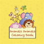 Animals Animals Coloring Book - Preview