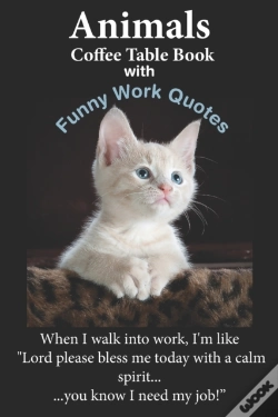 Capa do artigo Animals Coffee Table Book With Funny Work Quotes