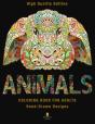 Animals Coloring Book For Adults - Preview