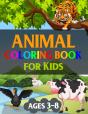 Animals Coloring Book For Kids Ages 3-8 - Preview