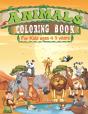 Animals Coloring Book For Kids Ages 4-9 Years - Preview