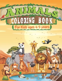 Capa do artigo Animals Coloring Book For Kids Ages 4-9 Years