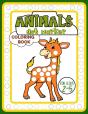 Animals Dot Marker Coloring Book For Kids 2-5 - Preview