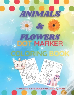 Capa do artigo Animals & Flowers Dot Marker Coloring Book