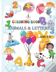 Animals & Letters.  Coloring Book ''Kids 4-8''