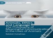 Animals, Ethics, And Language