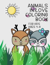 Capa do artigo Animals In Love Coloring Book For Kids Ages 4-8