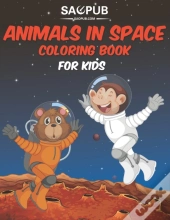 Animals In Space Coloring Book