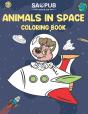 Animals In Space Coloring Book - Preview