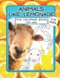 Animals Like Lemonade Fun Crayola Coloring Book 6-15ages - Preview