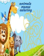 Animals Mazes Coloring