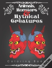 Capa do artigo Animals, Monsters, And Mythical Creatures Coloring Book