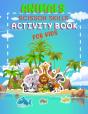 Animals Scissor Skills Activity Book For - Preview