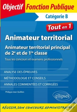 Capa do artigo Animateur Territorial ; Animateur Territorial Principal De 2e Et De 1re Classe