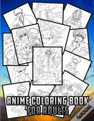 Anime Coloring Book For Adults
