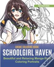 Anime Coloring Book