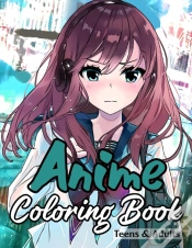 Capa do artigo Anime Coloring Book Teens & Adults