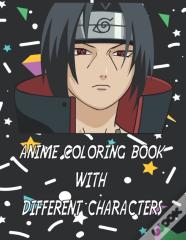 Anime Coloring Book With Different Characters