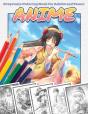Anime Grayscale Coloring Book For Adults And Teens - Preview