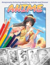 Capa do artigo Anime Grayscale Coloring Book For Adults And Teens