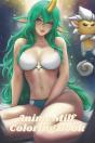 Anime Milf Coloring Book - Preview