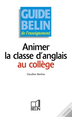 Capa do artigo Animer La Classe D'Anglais Au Collège