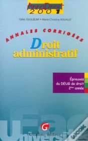 Capa do artigo Anna Droit 2001 ; Droit Administratif