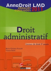 Capa do artigo Anna Droit 2011. Droit Administratif. 12