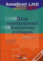 Capa do artigo Anna Droit 2011. Droit Constitutionnel E