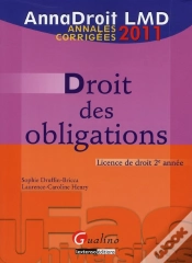 Capa do artigo Anna Droit 2011. Droit Des Obligations.