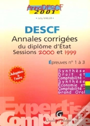 Capa do artigo Anna Expertise Comptable 2000 Descf ; Examen D