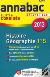 Capa do artigo Annabac 2013 Histoire-Geographie 1re S Sujets Et Corriges
