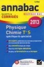 Annabac 2013 Physique-Chimie Terminale S Sujets Et Corriges - Preview