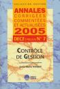 Annales 2005 Corrigees Commentees Decf N - Preview