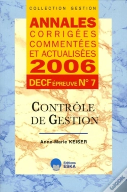 Capa do artigo Annales 2006 Decf N 7 Controle De Gestio