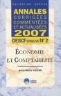 Annales 2007 Descf N 2 Economie Et Compt - Preview