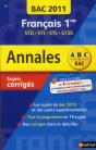 Annales Bac 2011 Francais 1re Technique Corriges - Preview