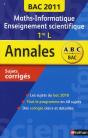 Annales Bac 2011 Maths/Informatique 1re L Corriges - Preview