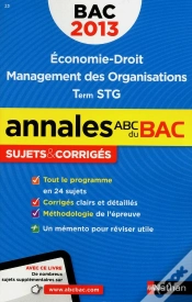 Capa do artigo Annales Bac 2013 Economie Droit Stg Corriges N15