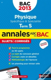 Capa do artigo Annales Bac 2013 Physique S Obli+Spi Corriges N09
