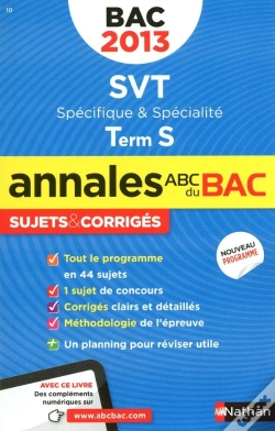 Capa do artigo Annales Bac 2013 Svt Ts Obli + Spi N11